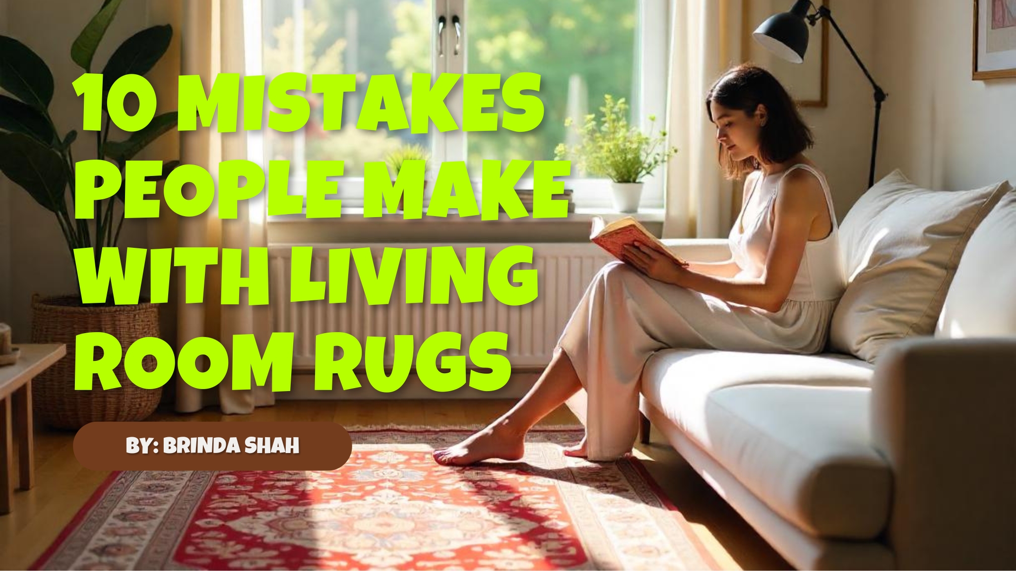 10 Mistakes People Make with Living Room Rugs—And How to Avoid Them