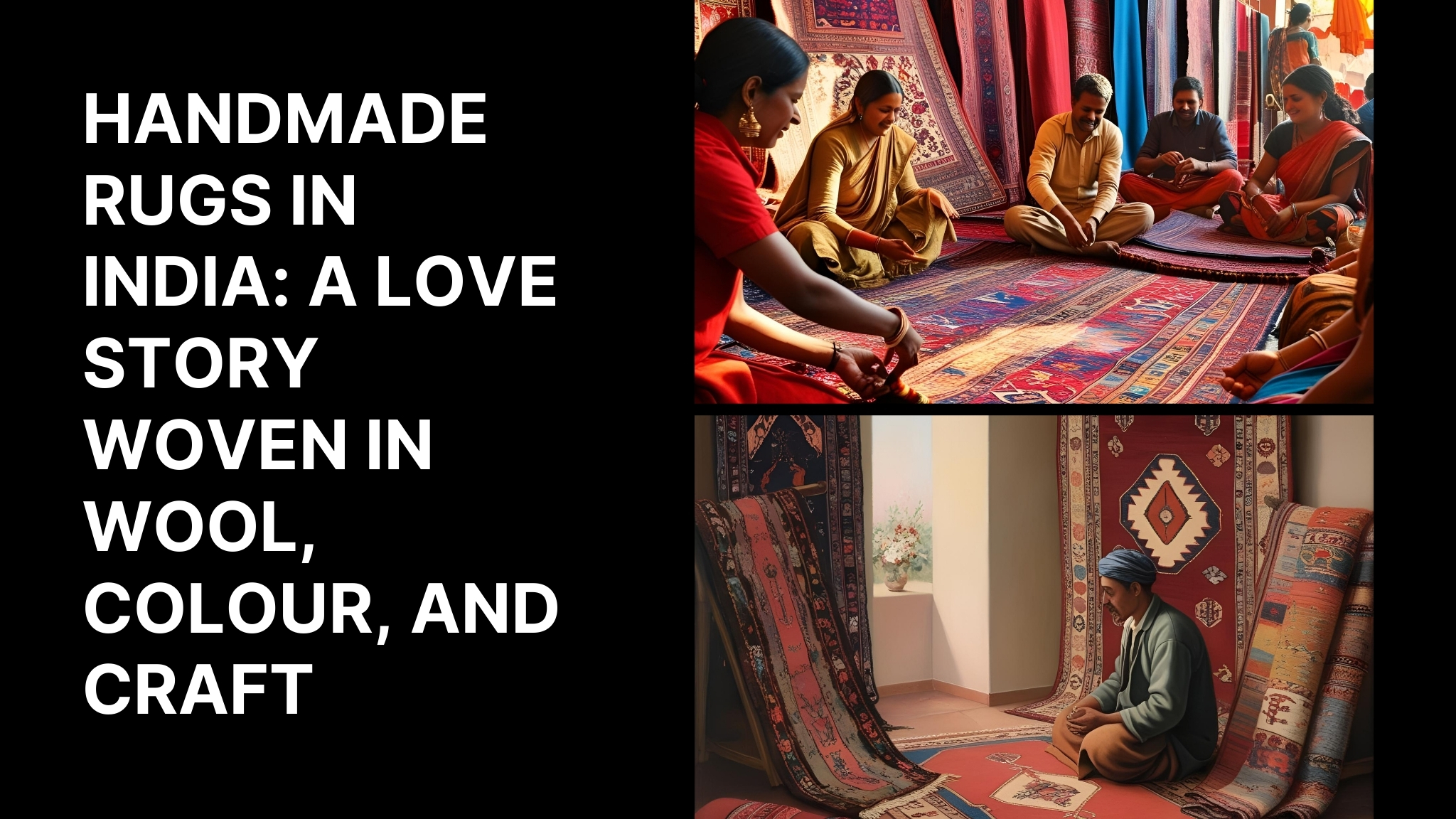 Handmade Rugs in India: A Love Story Woven in Wool, Colour, and Craft