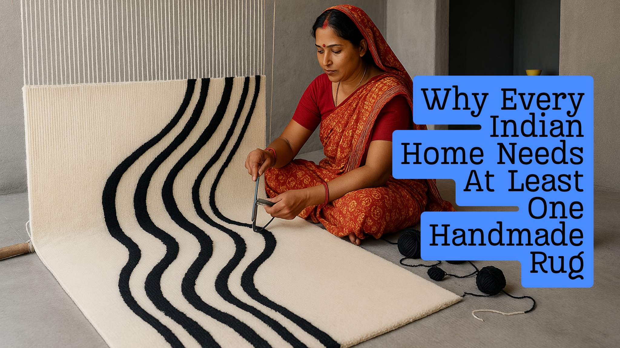 Why Every Indian Home Needs At Least One Handmade Rug (Or Two... Or Five!)